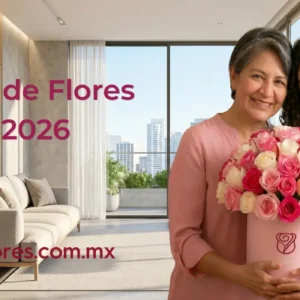 Arreglo de rosas premium para el Día de las Madres en Puebla por Pideflores.