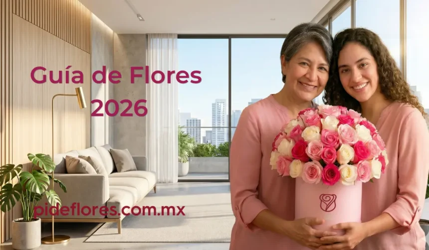 Arreglo de rosas premium para el Día de las Madres en Puebla por Pideflores.
